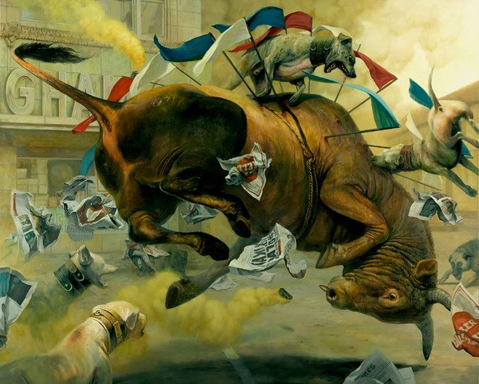 Upcoming Show of the Artist Martin Wittfooth